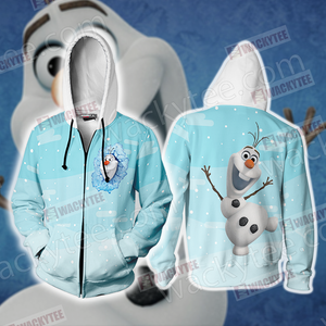 Olaf - Frozen Zip Up Hoodie Jacket