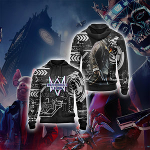 Watch Dogs 3: Legion Unisex Zip Up Hoodie