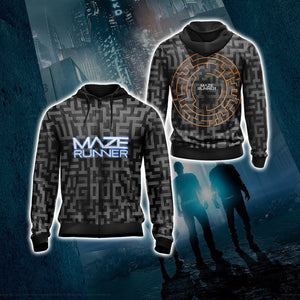 Maze Runner Unisex Zip Up Hoodie