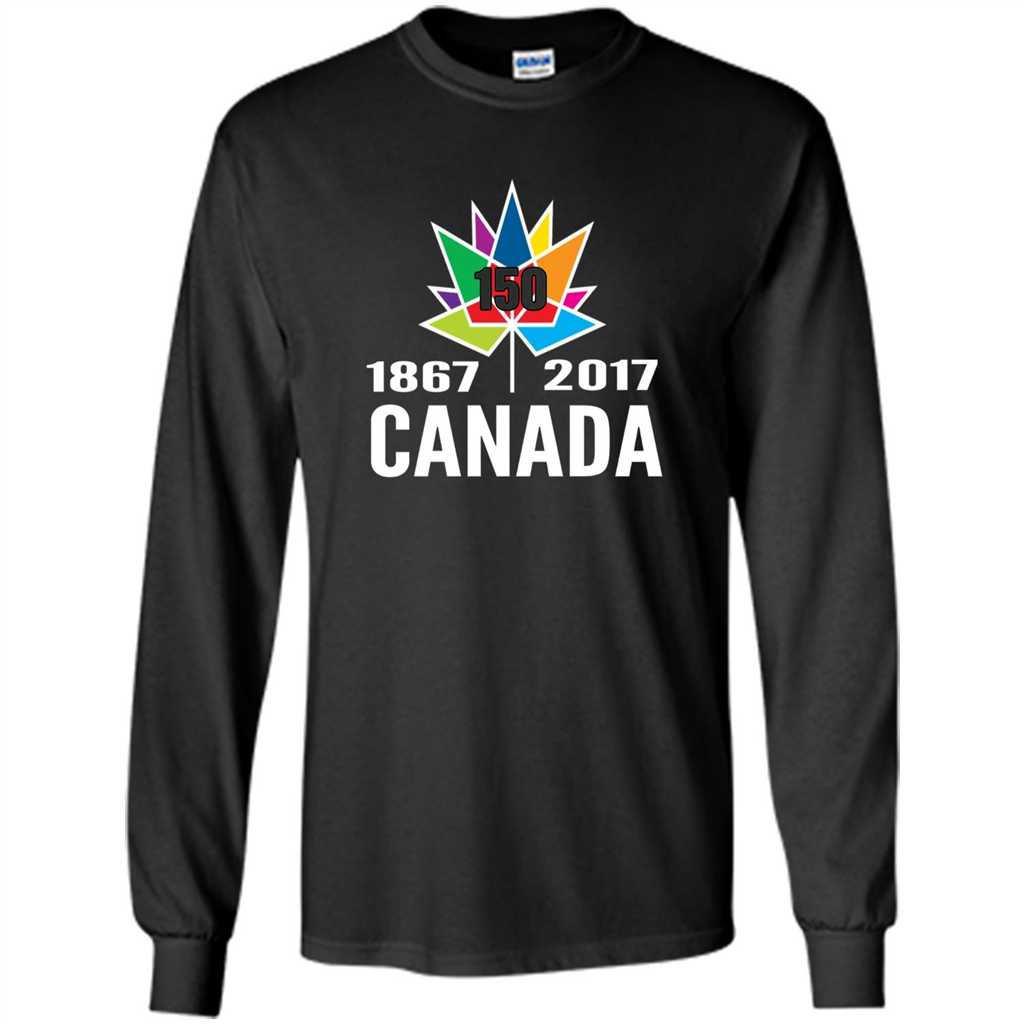 CANADA T-shirts Canada 150 Years Black