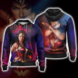 Wonder Woman Unisex Zip Up Hoodie