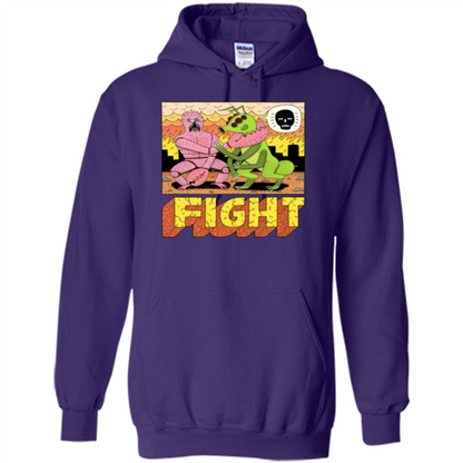 Fight T-shirt Purple