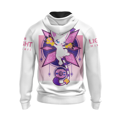 Digimon Tailmon Unisex 3D Zip Up Hoodie