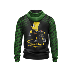 Bart The Simpsons Zip Up Hoodie