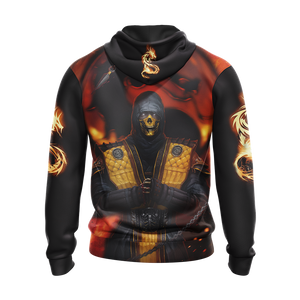 Mortal Kombat Unisex Zip Up Hoodie Jacket