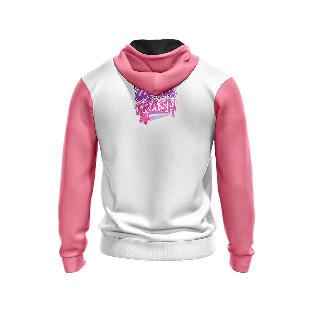 I Am The Weeboo Trash Your Parents Warned You About Japanese Anime wacky Unisex Zip Up Hoodie