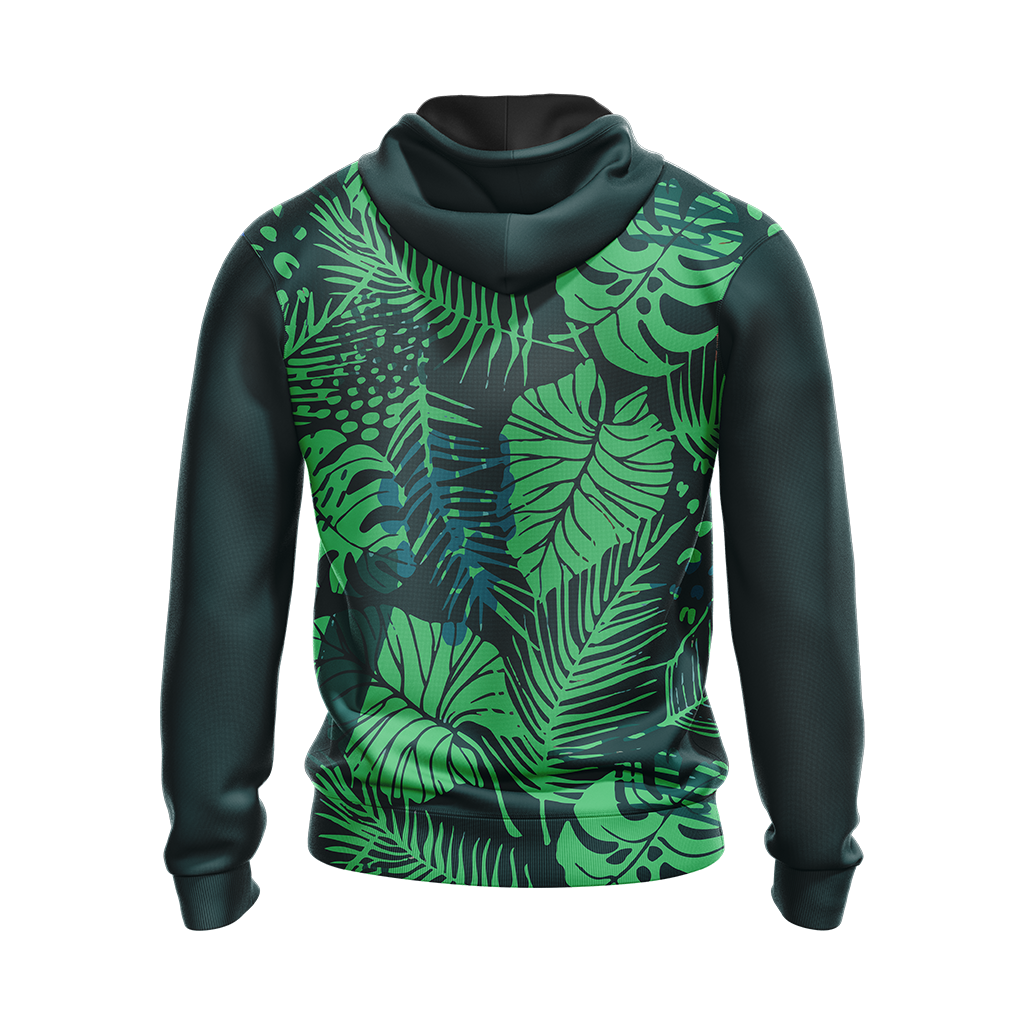 Plant Cat Mom Unisex Zip Up Hoodie