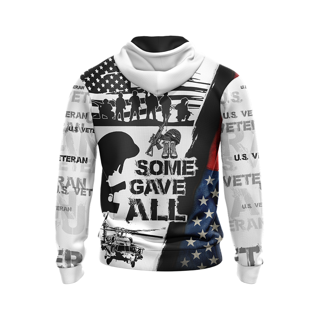 US Army Veteran T-shirt Zip Hoodie Hawaiian shirt
