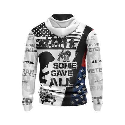 US Army Veteran T-shirt Zip Hoodie Hawaiian shirt
