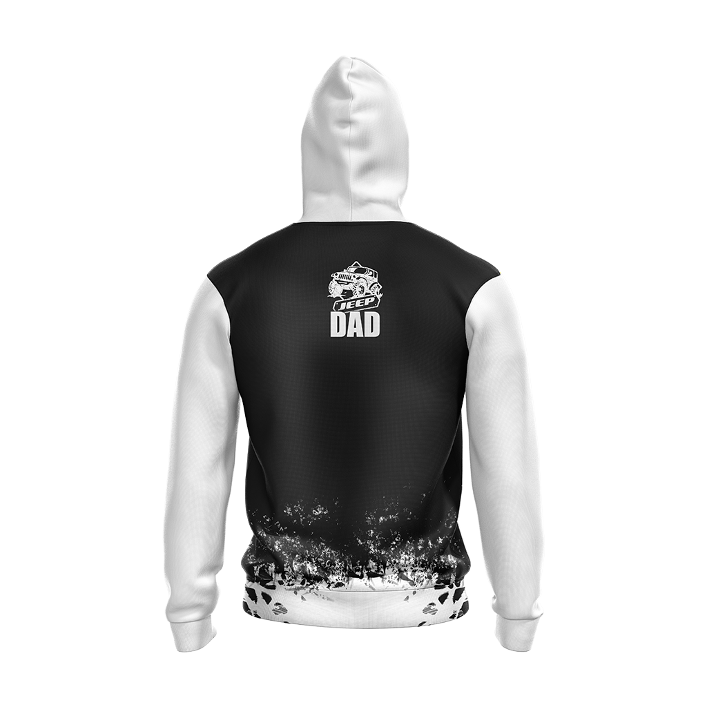 Jeep n Dad Father's Day Unisex Zip Up Hoodie