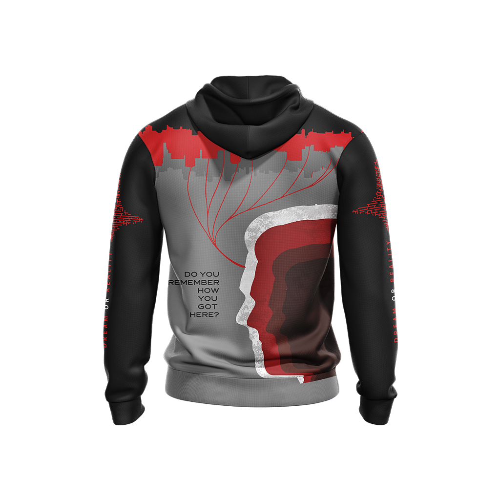Inception Unisex Zip Up Hoodie