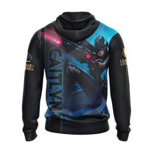 League of Legends - Caitlyn Champion Zip Up Hoodie