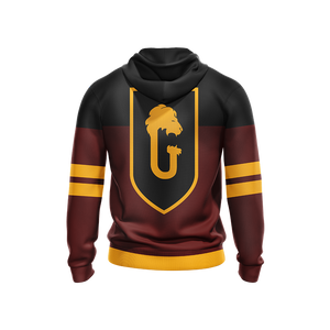 Harry Potter - Brave Like A Gryffindor New Style Unisex Zip Up Hoodie