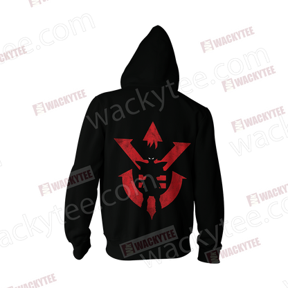 Dragon Ball - King Vegeta Cosplay Zip Up Hoodie Jacket