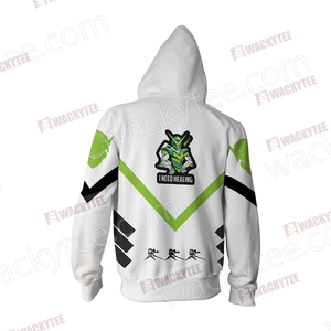 Overwatch - Genji Symbol Zip Up Hoodie Jacket