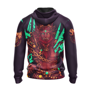 The Legend Of Zelda: Breath Of The Wild (BotW) Ganondorf Unisex Zip Up Hoodie