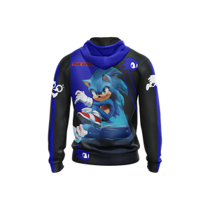 Sonic the Hedgehog New Style Unisex Zip Up Hoodie