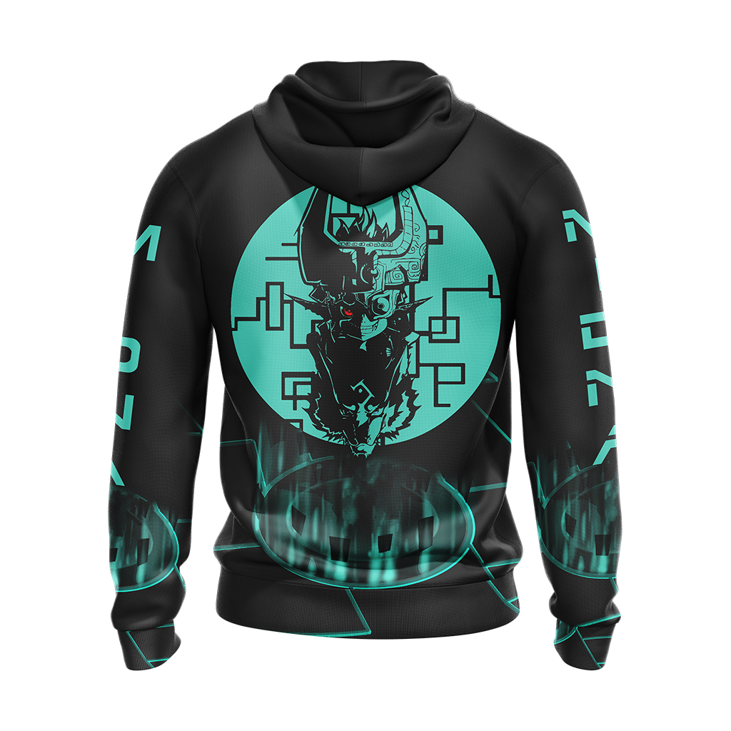 Legend of Zelda - Midna New Collection Unisex Zip Up Hoodie