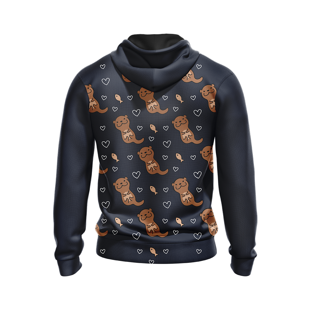 I'm Not Like The Otter Unisex Zip Up Hoodie