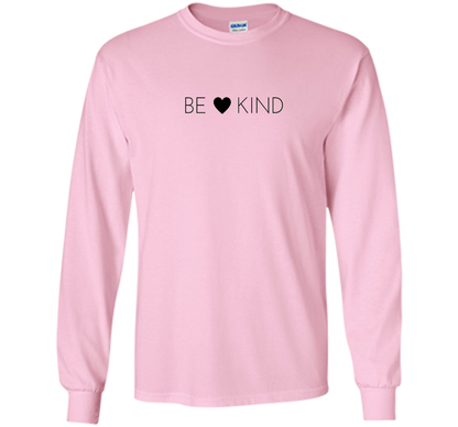 BE KIND positive message t-shirt for men, women and youth cool shirt Light Pink