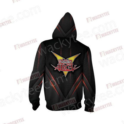Yu Gi Oh! Arc-V Symbol Unisex Zip Up Hoodie Jacket