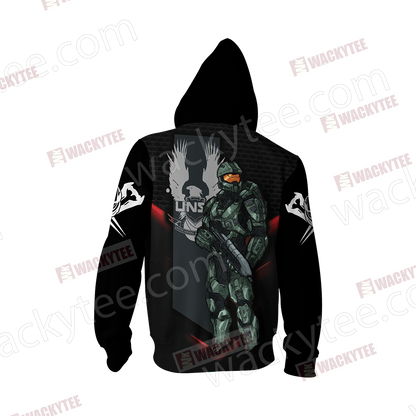 Halo - Master Chief Unisex Zip Up Hoodie Jacket