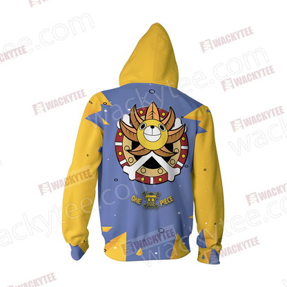 One Piece - Thousand Sunny Zip Up Hoodie Jacket