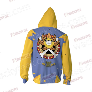 One Piece - Thousand Sunny Zip Up Hoodie Jacket