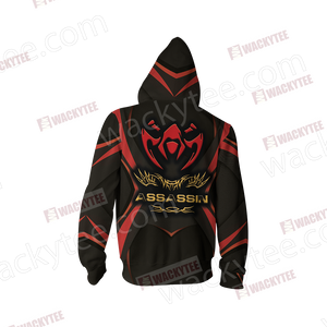 League of Legends - Asassin Zip Up Hoodie Jacket