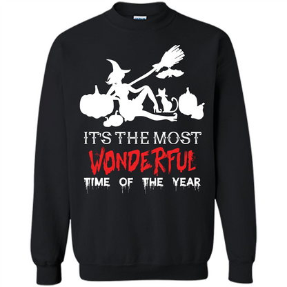Halloween T-shirt It’s The Most Wonderful Time Of The Year Black