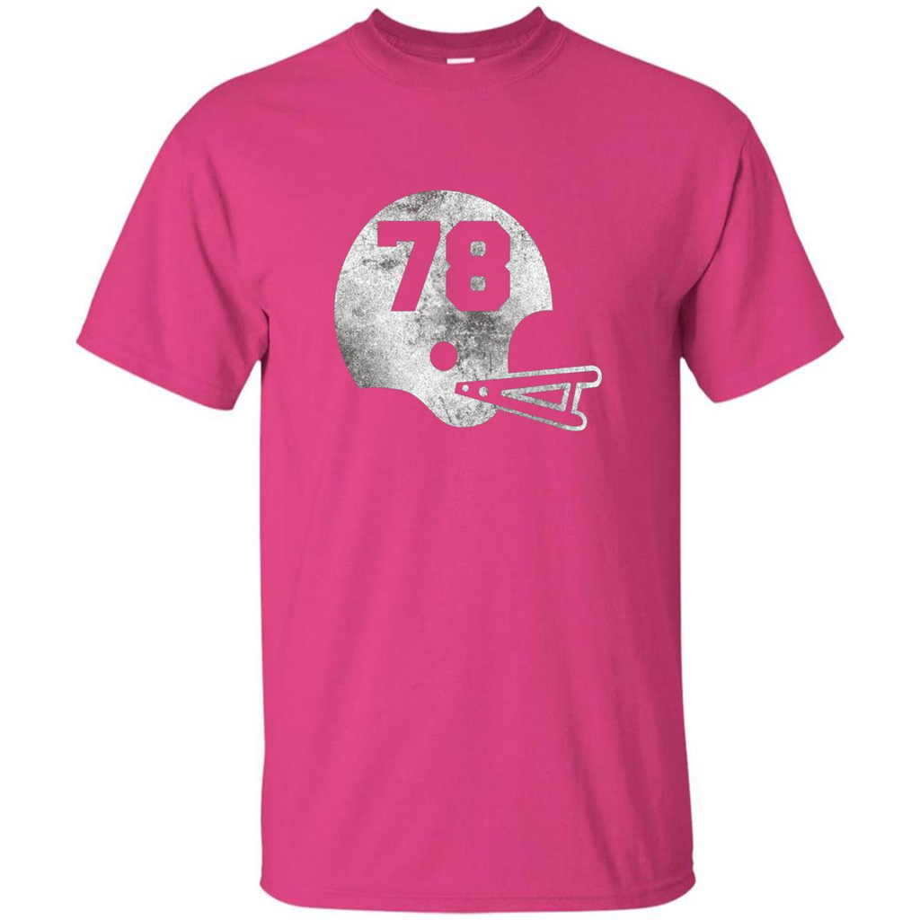 Football Number 78 T-shirt Player Number Heliconia