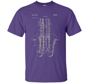 Bass Clarinet Design Shirt - Marching Band Tee T-shirt