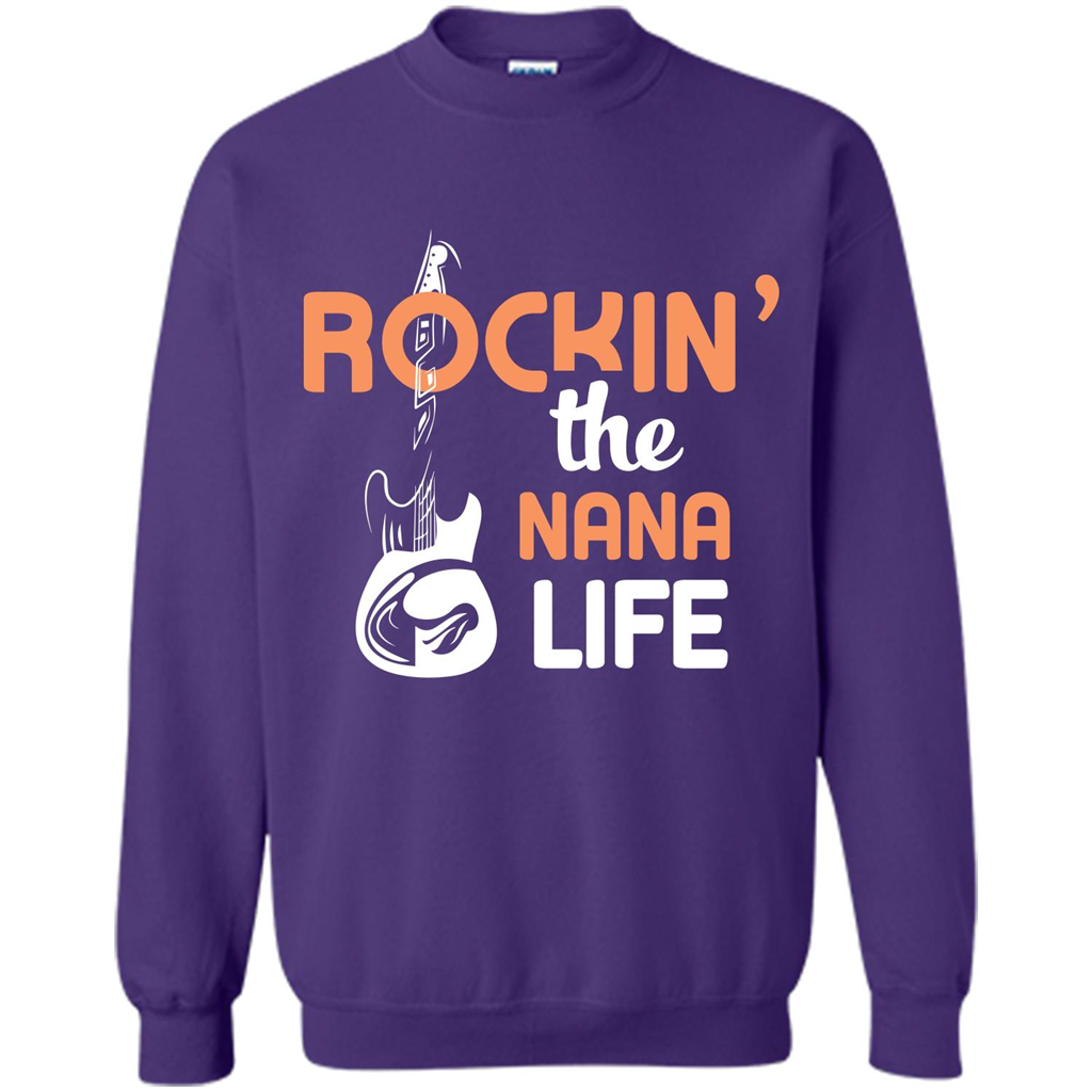 Nana T-shirt Rockin’ The Nana Life Purple