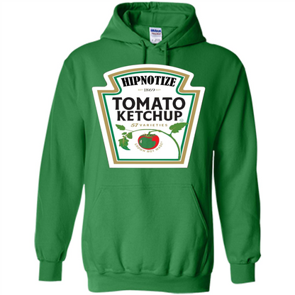 Ketchup Condiment Costume T-shirt Tomato Ketchup 57 Varieties Grown Not Made Irish Green