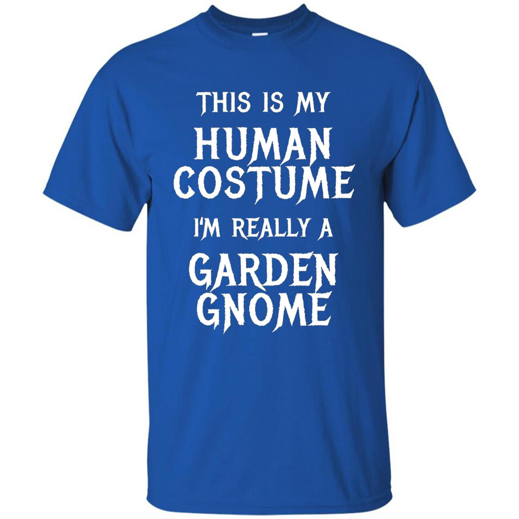 Garden Gnome Halloween Costume T-shirt Royal