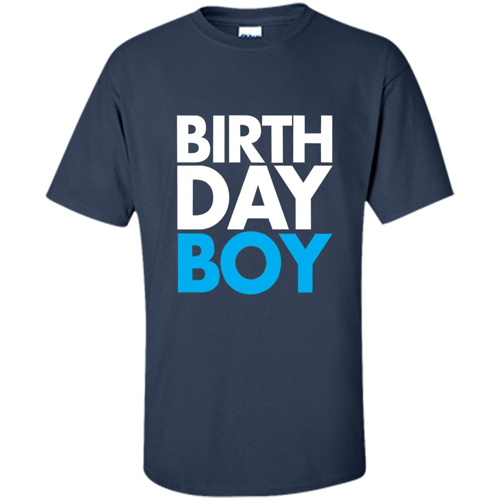 Birth Day Boy T-shirt Navy
