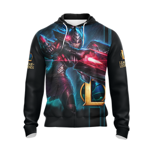 League of Legends - Caitlyn Champion Zip Up Hoodie