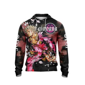 Jojo's Bizarre Adventure - Giovana Unisex Zip Up Hoodie