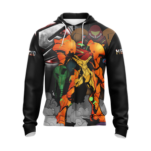 Metroid Samus New Look Unisex Zip Up Hoodie