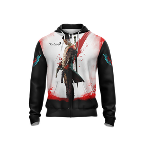 Devil May Cry Definitive Edition Unisex Zip Up Hoodie