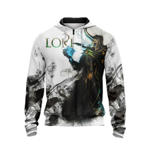 Loki Unisex Zip Up Hoodie