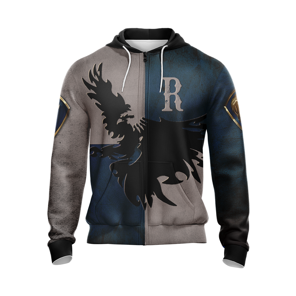 Ravenclaw Eagles Harry Potter New Look Unisex Zip Up Hoodie