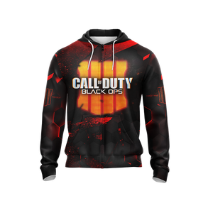 Call of Duty - Black Ops 4 New Version Unisex Zip Up Hoodie