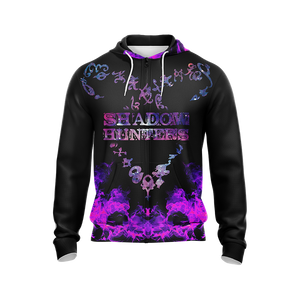 Shadowhunters New Style Unisex Zip Up Hoodie