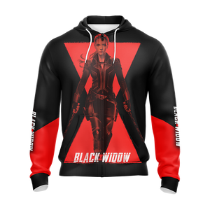 Black Widow 2020 Unisex Zip Up Hoodie