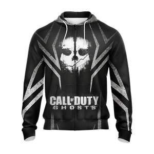 Call of Duty - Ghosts New Version Unisex Zip Up Hoodie