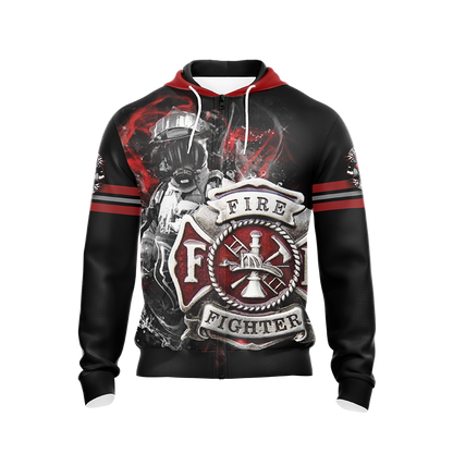 The True Heroes Are The Ones Who Never Made It Home Unisex Zip Up Hoodie