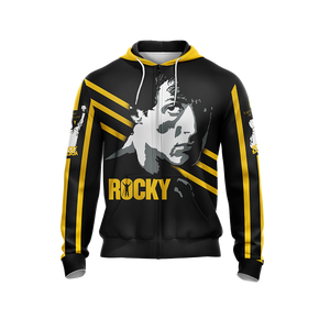 Rocky Balboa New Style Zip Up Hoodie