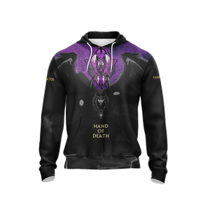 Smite (video game) - Hand Of Death Unisex Zip Up Hoodie