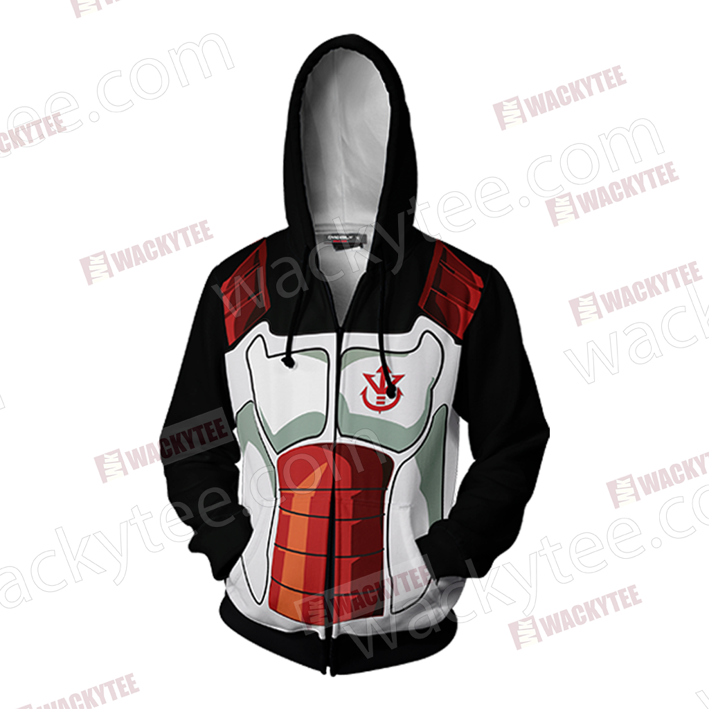 Dragon Ball - King Vegeta Cosplay Zip Up Hoodie Jacket